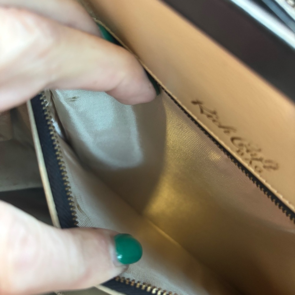 Rich Craft Vintage Black Leather Handbag | Structured Top Handle | Classic - Picture 5 of 5